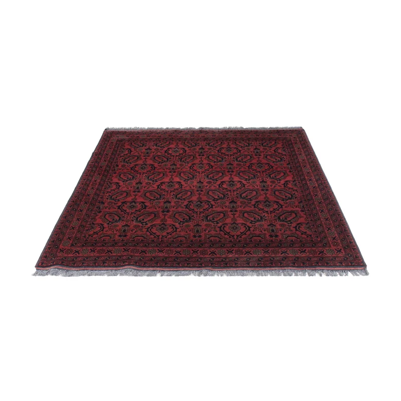 Afghan Teppich - Kunduz - 150 x 197 cm - rot