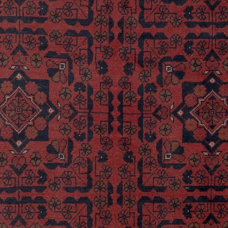 Afghan Teppich - Kunduz - 148 x 198 cm - rot