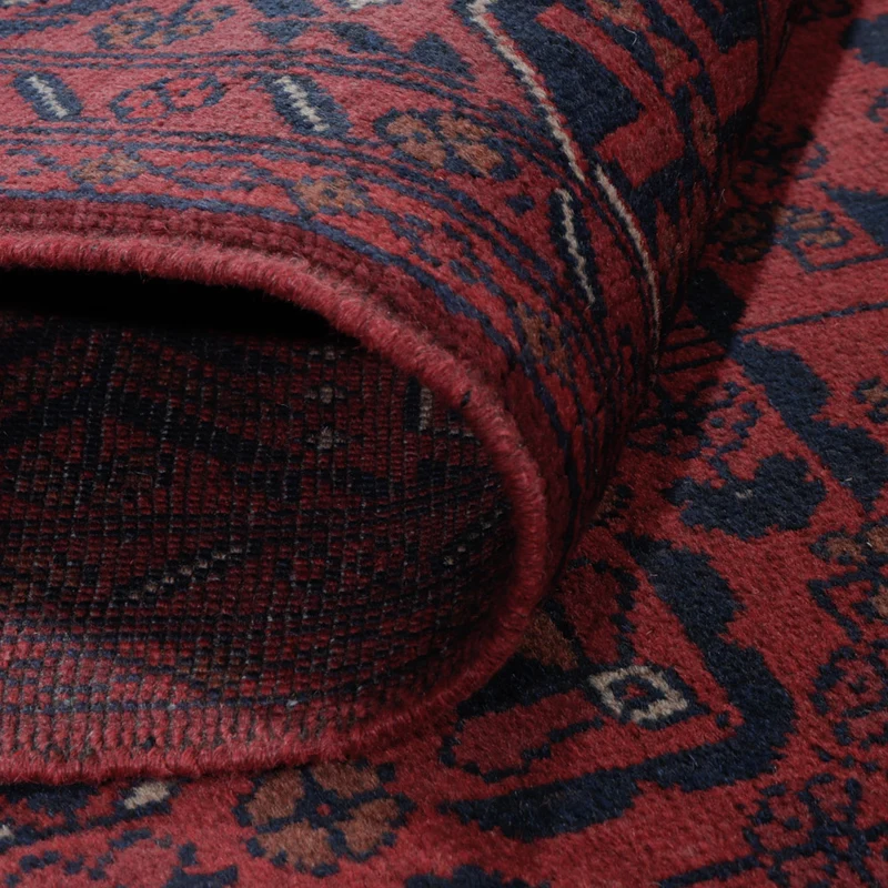 Afghan Teppich - Kunduz - 148 x 198 cm - rot