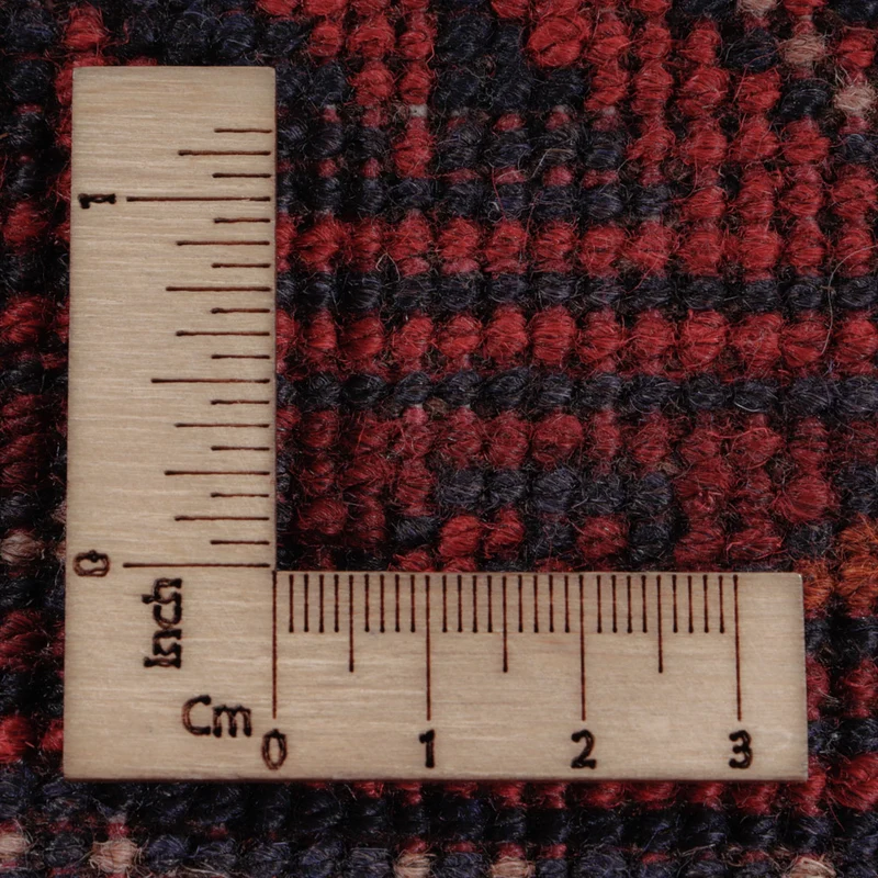 Afghan Teppich - Kunduz - 155 x 191 cm - rot