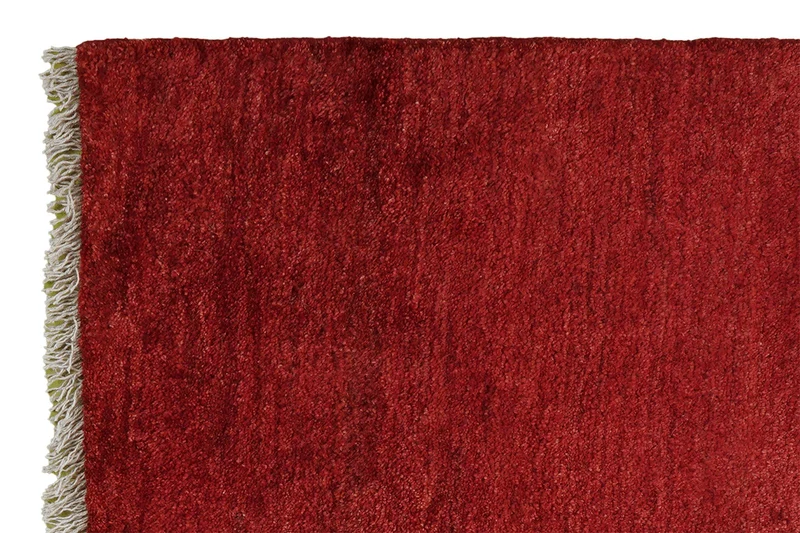 Gabbeh · Handgeknüpft – Rot, 95x76 cm