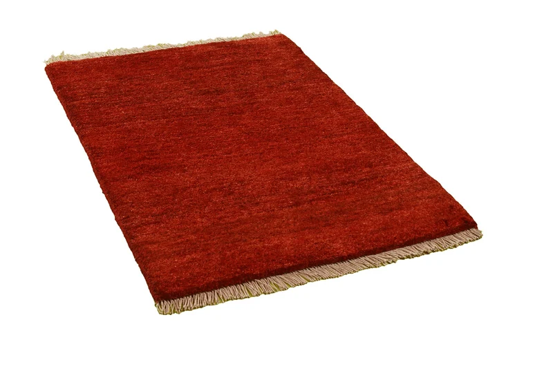 Gabbeh · Handgeknüpft – Rot, 95x76 cm