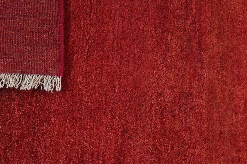 Gabbeh · Handgeknüpft – Rot, 95x76 cm