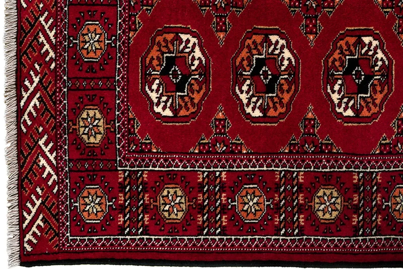 Turkman · Handgeknüpft – Rot, 148x102 cm