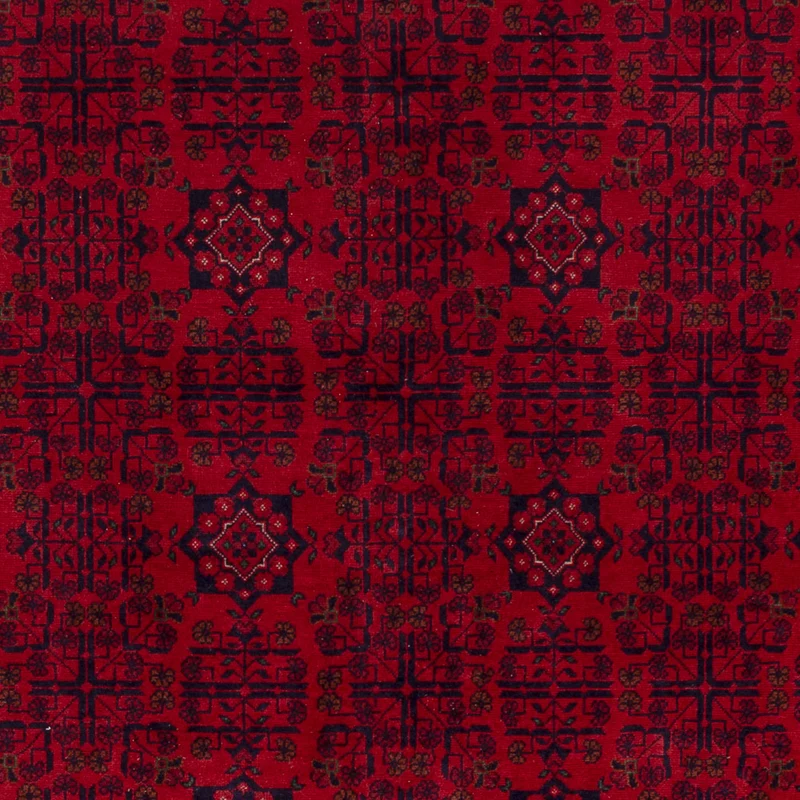 Afghan Teppich 171x234cm - Orientteppich - rot