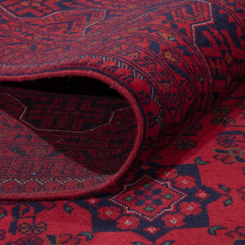 Afghan Teppich 171x234cm - Orientteppich - rot