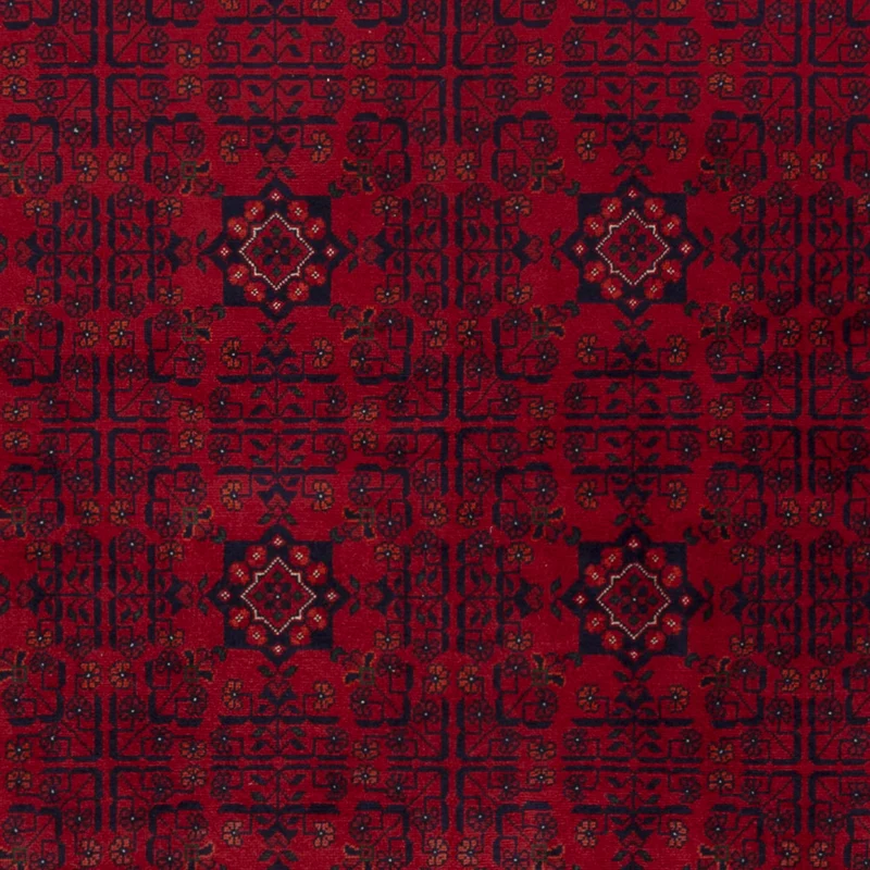 Afghan Teppich 171x234cm - Orientteppich - rot