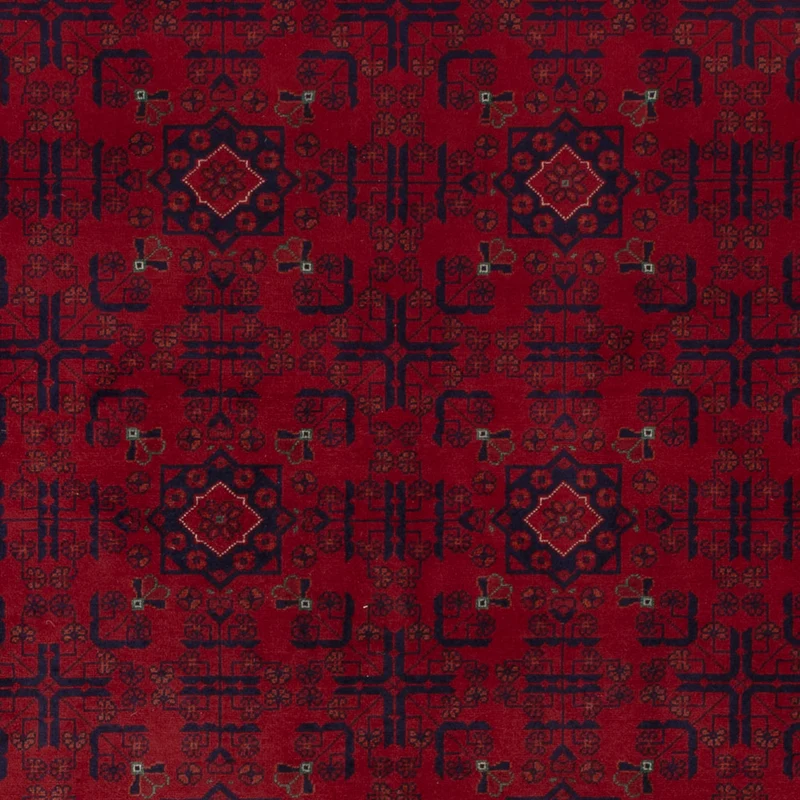Afghan Teppich 174x235cm - Orientteppich - rot