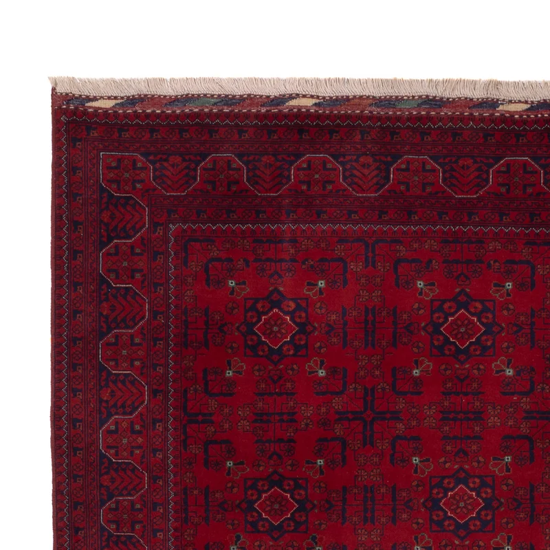 Afghan Teppich 174x235cm - Orientteppich - rot