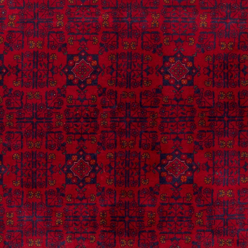 Afghan Teppich 172x233cm - Orientteppich - rot