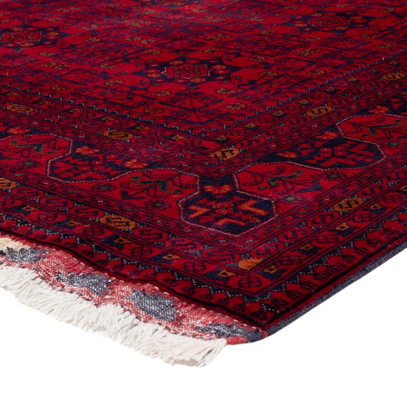 Afghan Teppich 172x233cm - Orientteppich - rot