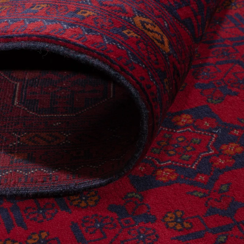 Afghan Teppich 172x233cm - Orientteppich - rot