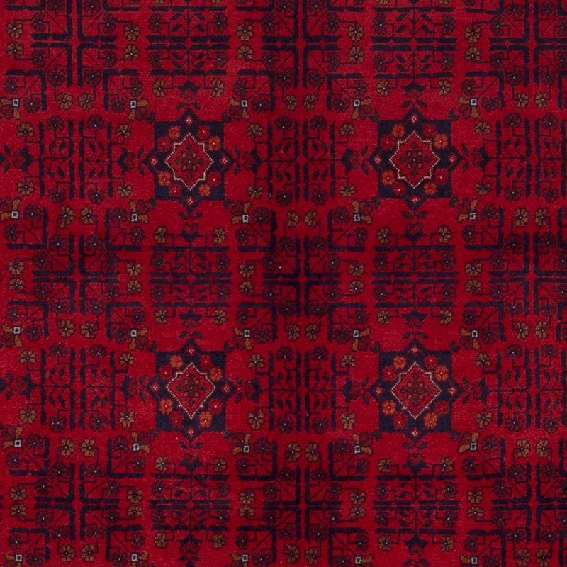 Afghan Teppich 170x241cm - Orientteppich - rot