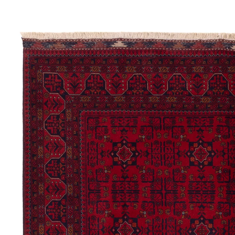 Afghan Teppich 170x241cm - Orientteppich - rot