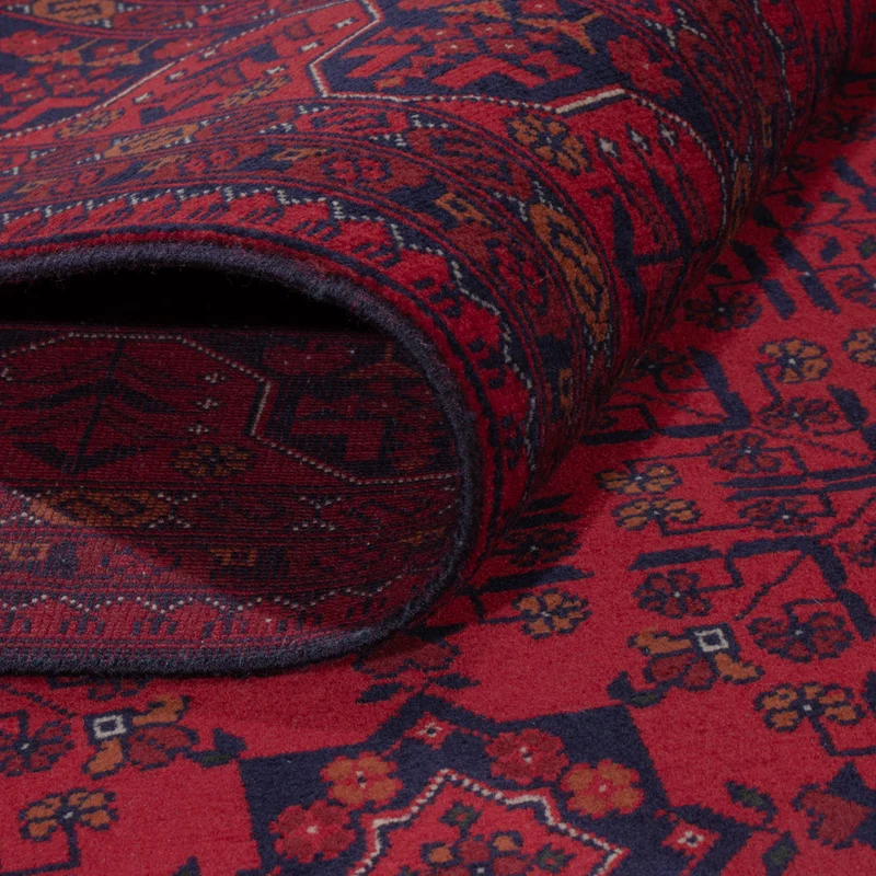 Afghan Teppich 170x241cm - Orientteppich - rot
