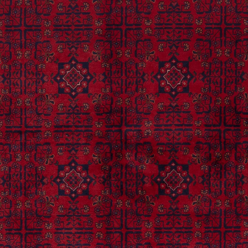 Afghan Teppich 170x235cm - Orientteppich - rot