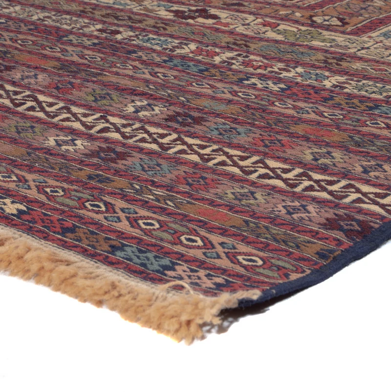 Kelim Afghan Teppich 135x200cm - mehrfarbig