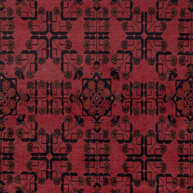 Afghan Teppich - Kunduz - 196 x 292 cm - rot