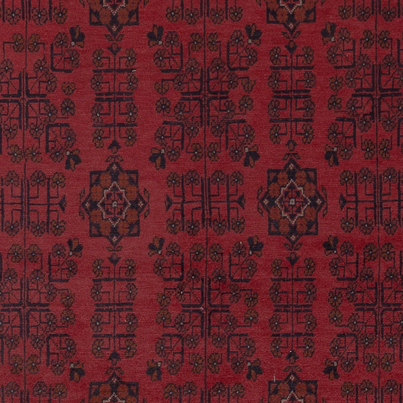 Afghan Teppich - Kunduz - 195 x 294 cm - rot