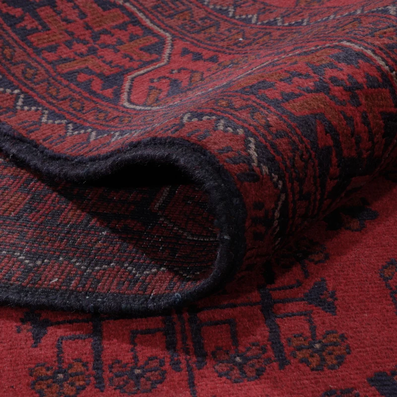 Afghan Teppich - Kunduz - 195 x 294 cm - rot