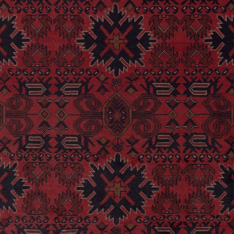 Afghan Teppich - Kunduz - 200 x 289 cm - rot