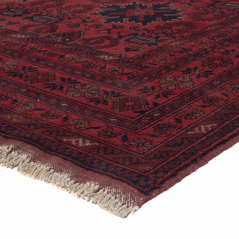 Afghan Teppich - Kunduz - 200 x 289 cm - rot