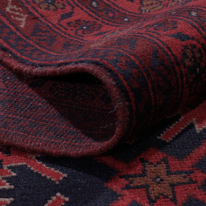 Afghan Teppich - Kunduz - 200 x 289 cm - rot