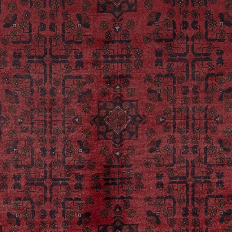 Afghan Teppich - Kunduz - 197 x 286 cm - rot