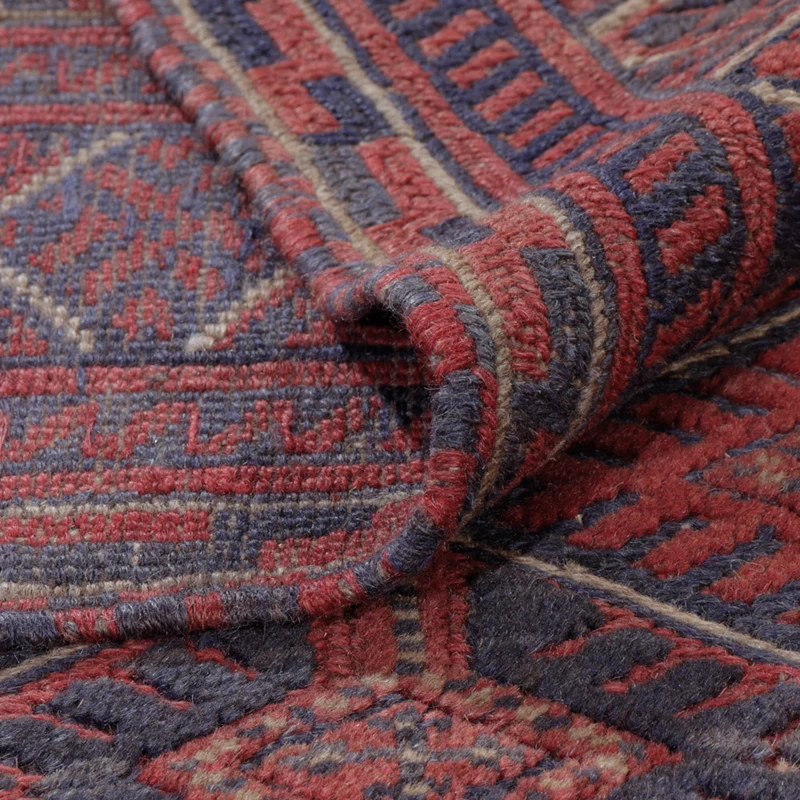 Kelim Afghan Teppich 152x186cm - mehrfarbig
