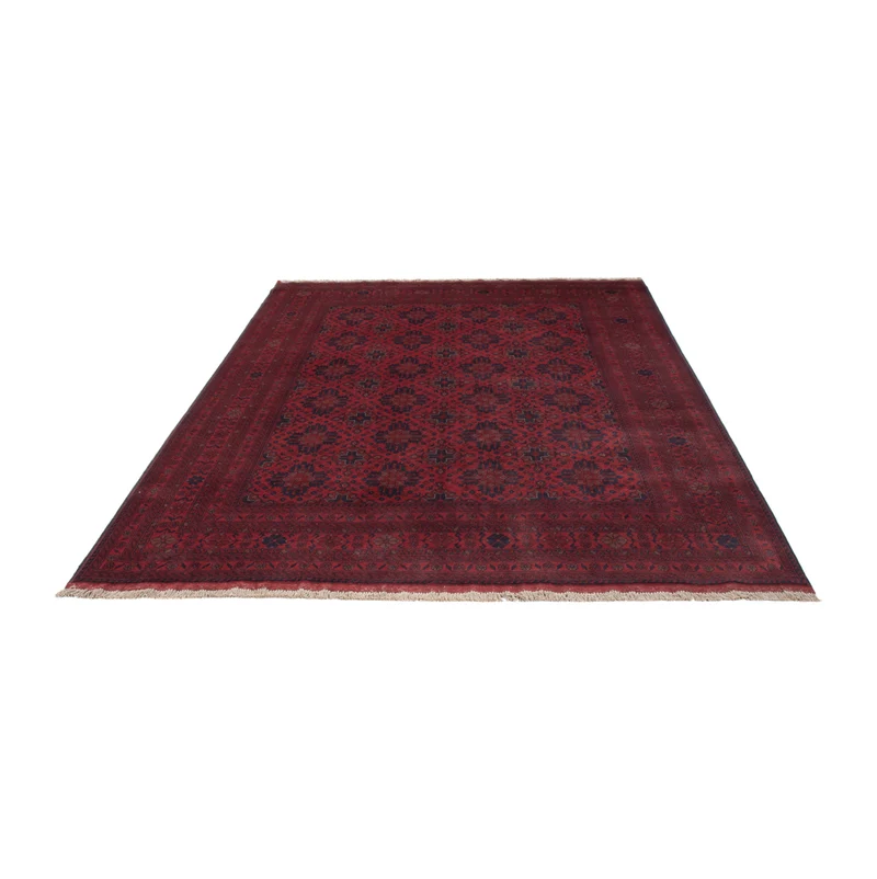 Afghan Teppich - Kunduz - 205 x 298 cm - rot