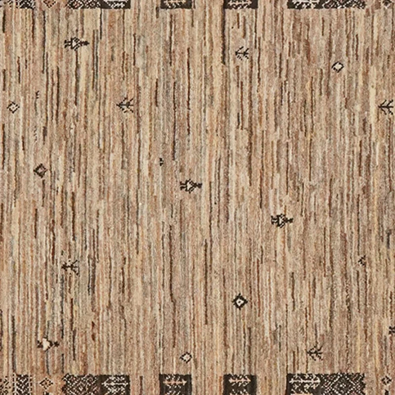Rizbaf · Handgeknüpft – Braun, 244x89 cm
