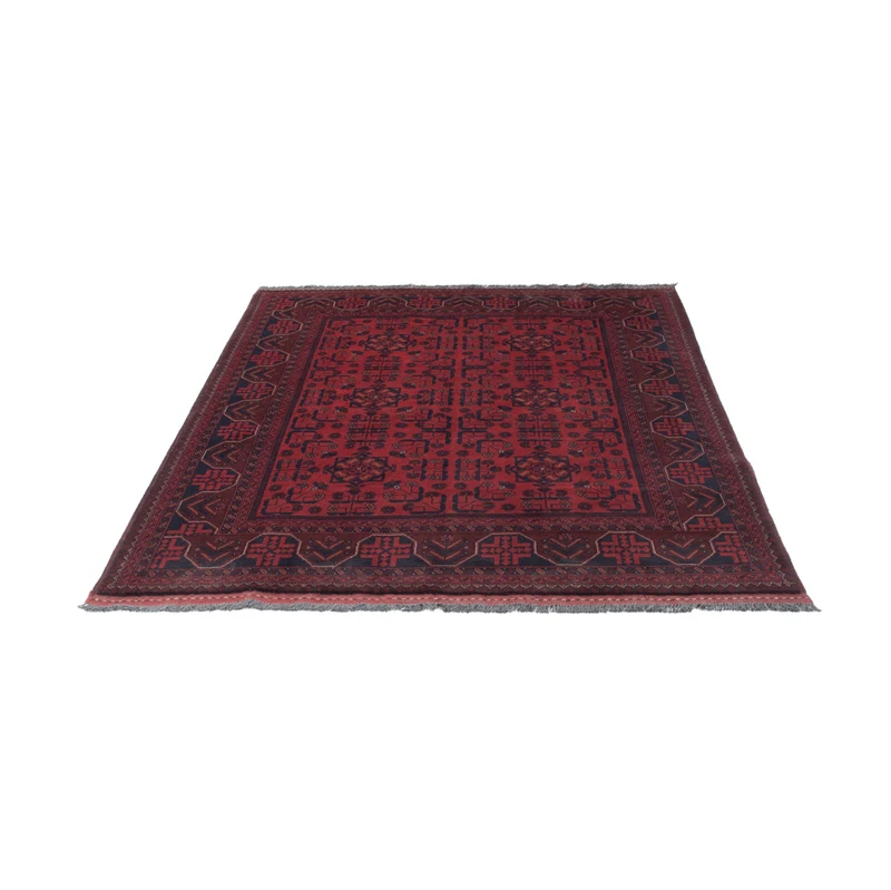 Afghan Teppich - Kunduz - 148 x 201 cm - rot
