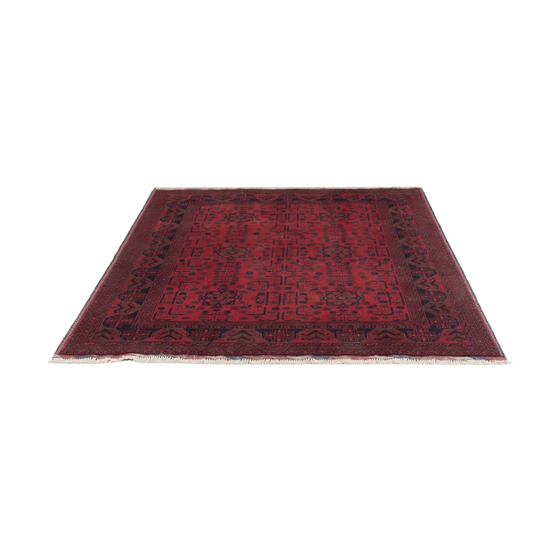 Afghan Teppich - Kunduz - 148 x 196 cm - rot