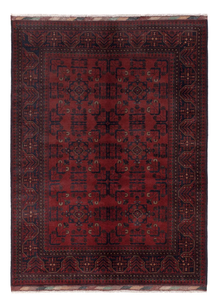 Khal Mohammadi Teppich 147x200cm - Orientteppich - rot
