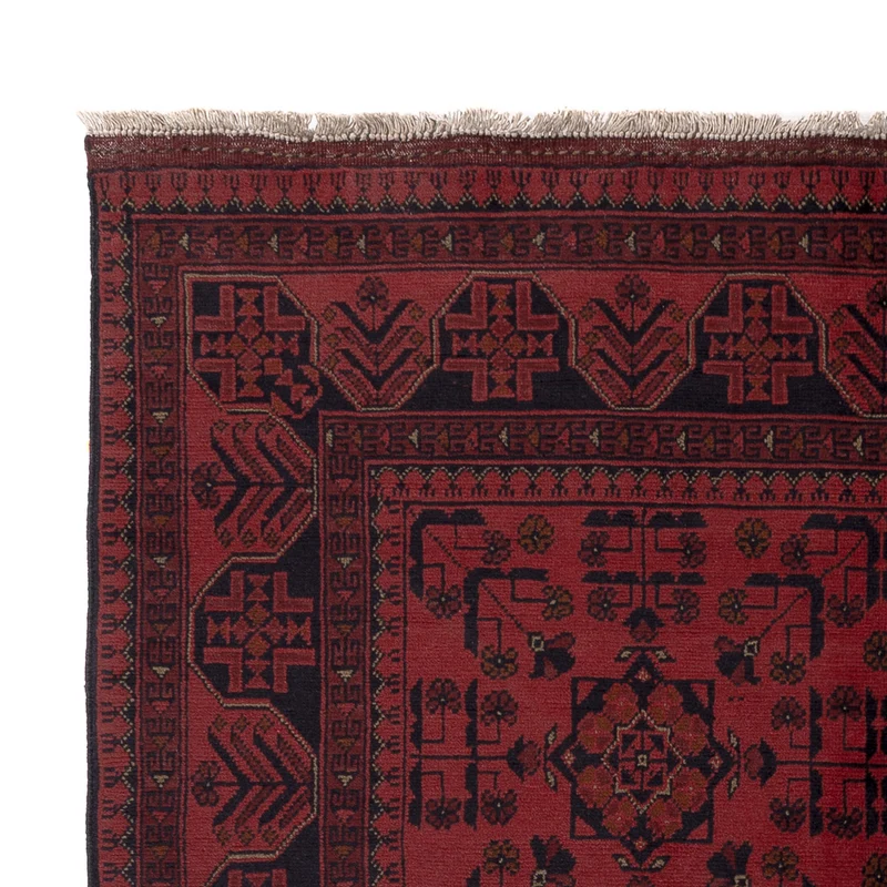 Khal Mohammadi Teppich 146x202cm - Orientteppich - rot
