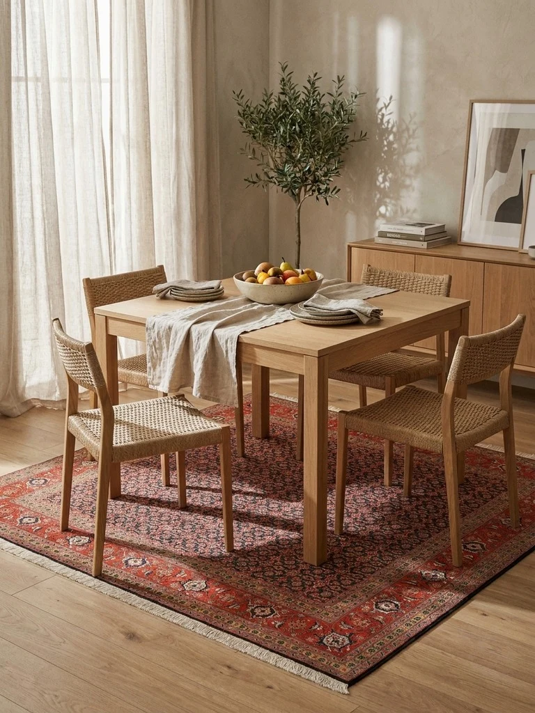 Tabriz 50 Raj · Handgeknüpft – Blau, 204x203 cm
