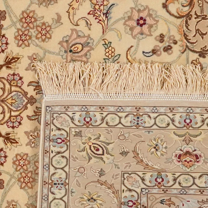 Isfahan · Handgeknüpft – Beige, 160x116 cm