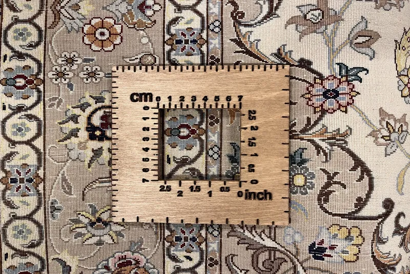 Isfahan · Handgeknüpft – Beige, 160x116 cm