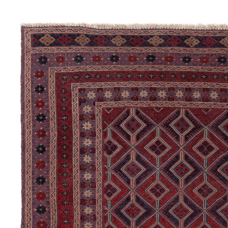 Kelim Afghan Teppich 162x193cm - mehrfarbig