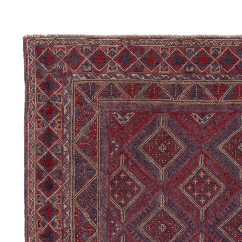 Kelim Afghan Teppich 151x206cm - mehrfarbig