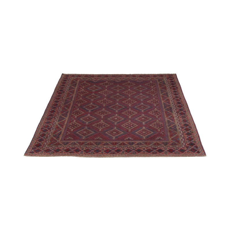 Kelim Afghan Teppich 151x206cm - mehrfarbig