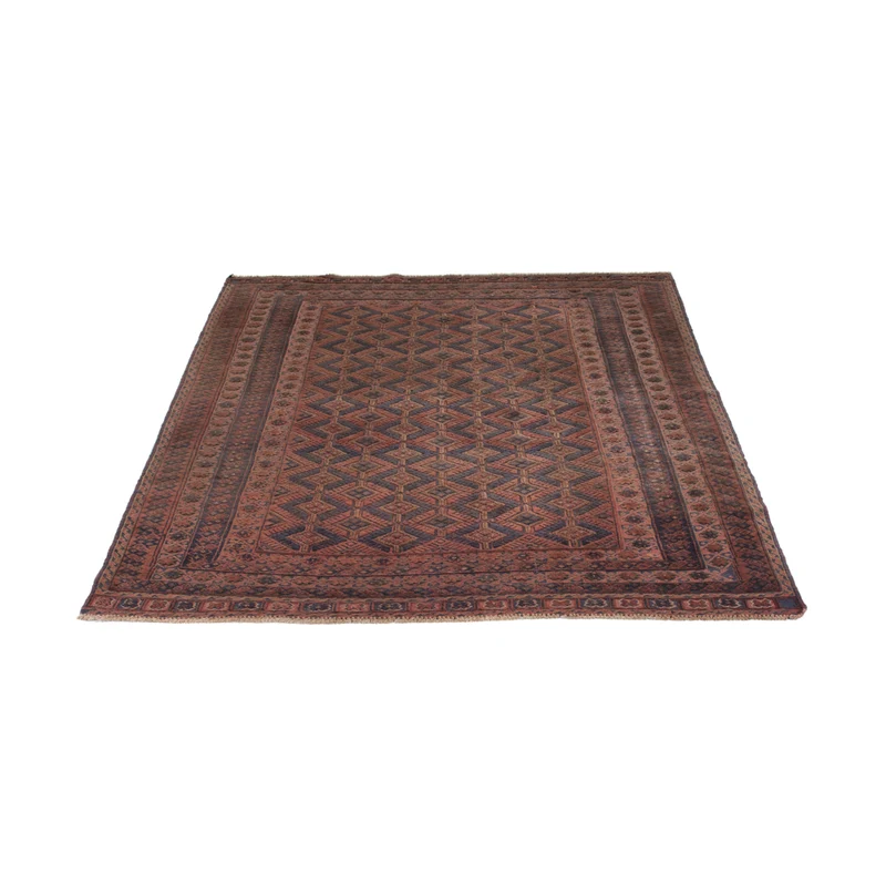 Kelim Afghan Teppich 152x200cm - mehrfarbig