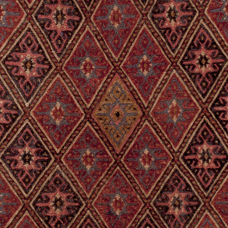 Kelim Afghan Teppich 156x193cm - mehrfarbig