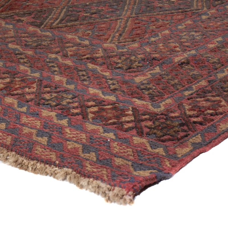 Kelim Afghan Teppich 156x193cm - mehrfarbig