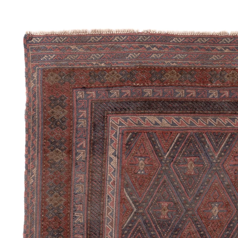Kelim Afghan Teppich 152x198cm - mehrfarbig
