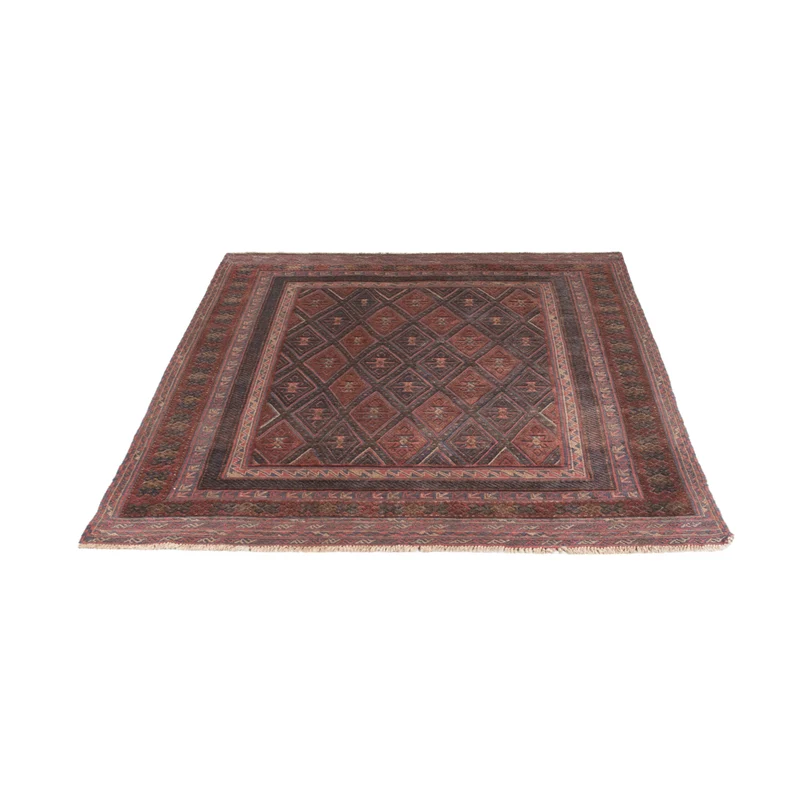 Kelim Afghan Teppich 152x198cm - mehrfarbig