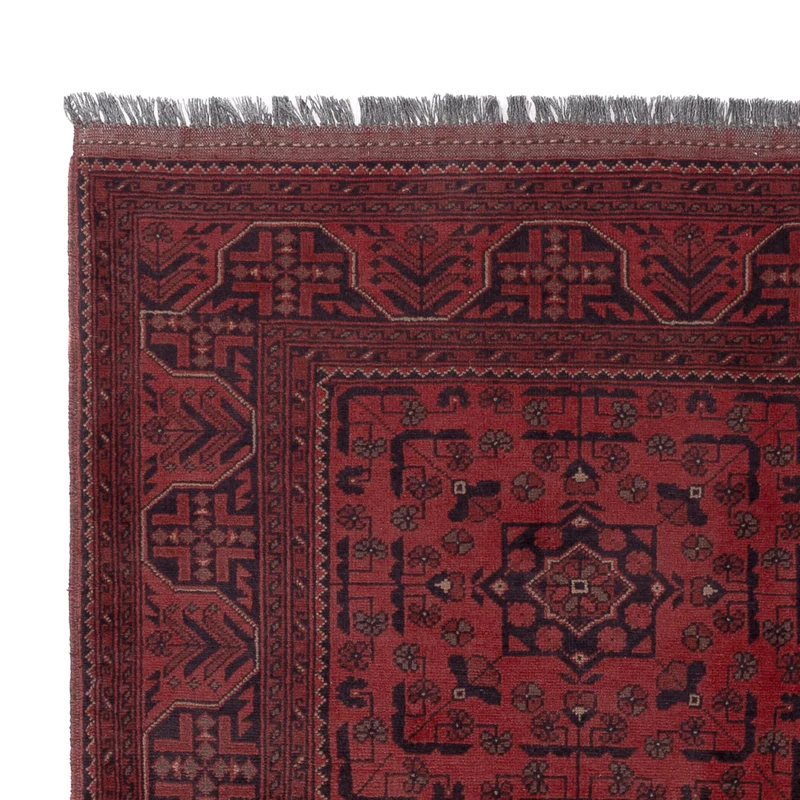 Khal Mohammadi Teppich 151x190cm - Orientteppich - rot