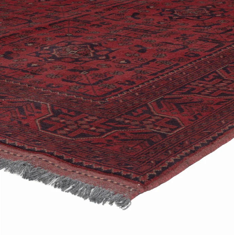 Khal Mohammadi Teppich 151x190cm - Orientteppich - rot