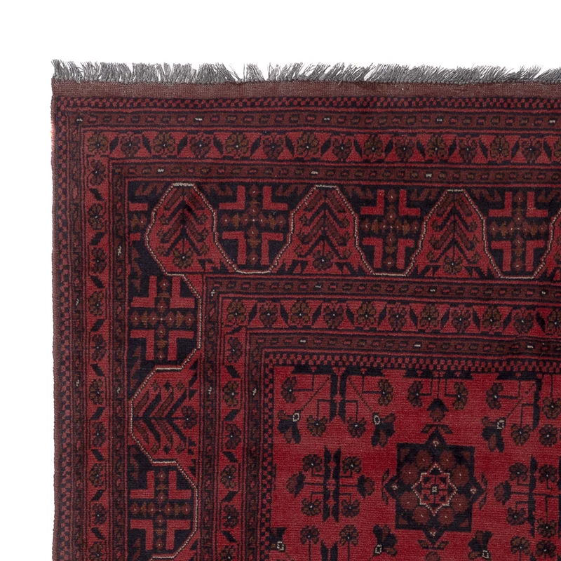 Khal Mohammadi Teppich 151x191cm - Orientteppich - rot