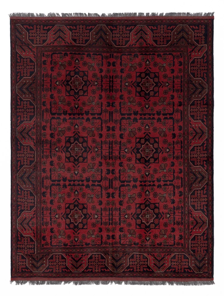 Khal Mohammadi Teppich 150x193cm - Orientteppich - rot